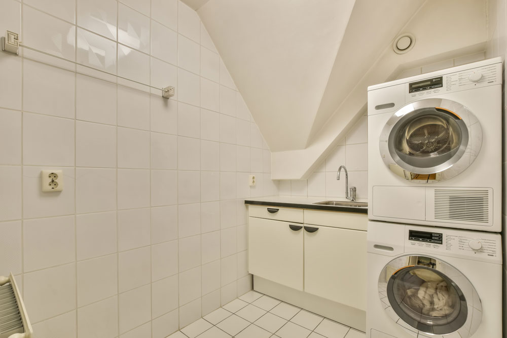 피셔 2단 세탁기 건조기 및 업소용 운동화 세탁기