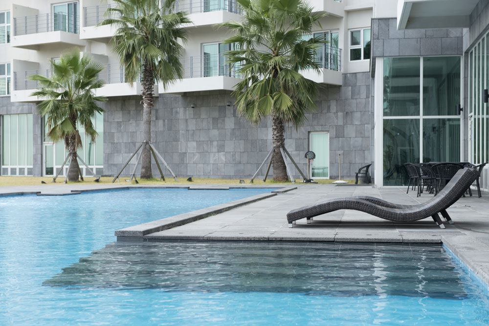 글램핑 캠핑장 펜션 고객용 코인 세탁기 설치 사례